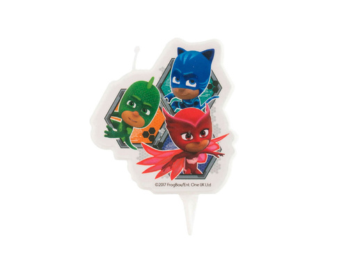 Świeczka urodzinowa Pidżamersi - 1 szt.