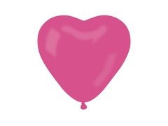 Balony lateksowe Serca różowe - 10 szt.