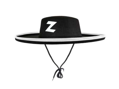 Kapelusz Zorro - 1 szt.