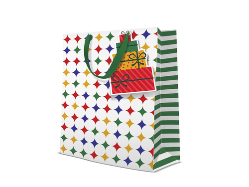 Torebka prezentowa bożonarodzeniowa duża - 1 szt.