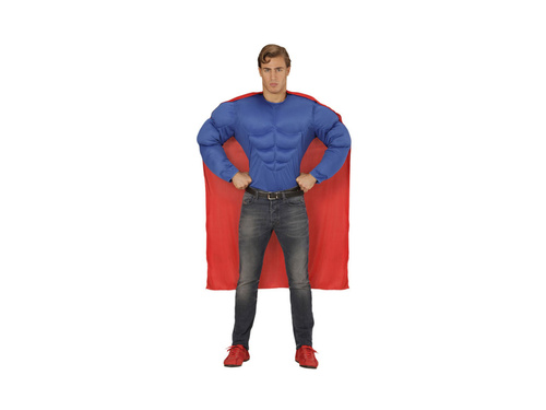 Strój superbohatera z mięśniami