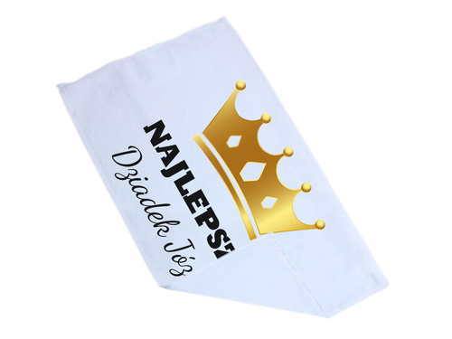 Ręcznik personalizowany na dzień dziadka - 30x50 cm