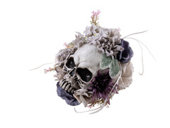 Czaszka z Kwiatami - 1 szt.