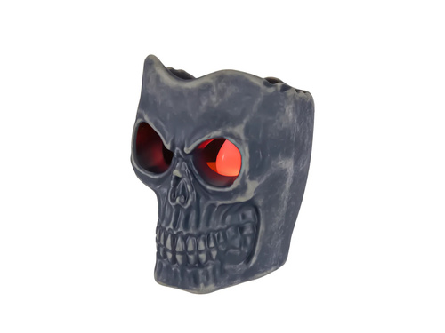 Lampka Czaszka LED na Halloween - 7 cm - 1 szt.