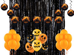 Zestaw Mroczna Dynia - 64 elementów