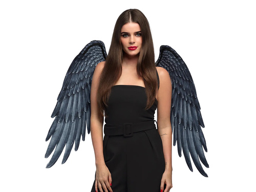 Skrzydła anioła popielate - 95 x 75 cm - 1 szt.