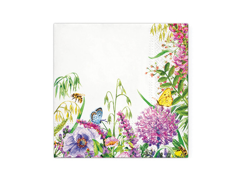 Serwetki Polne Kwiaty - 33 cm - 20 szt.