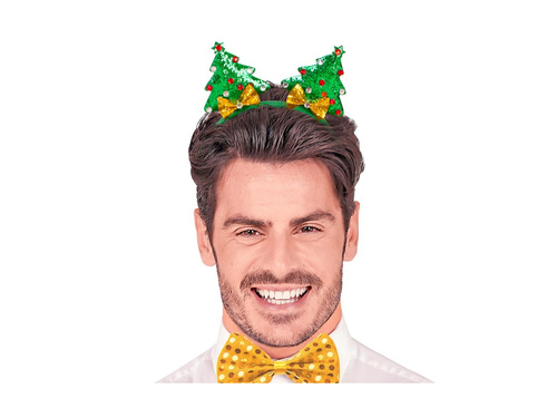 Opaska na głowę choinka