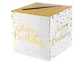 Pudełko na koperty z życzeniami, prezentami Happy Birthday - 1 szt.