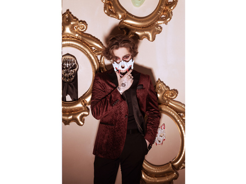 Maska Czacha z Kłami - 16.5x14cm - 1 szt.