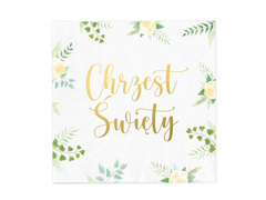 Serwetki Chrzest Święty - 33 cm - 10 szt