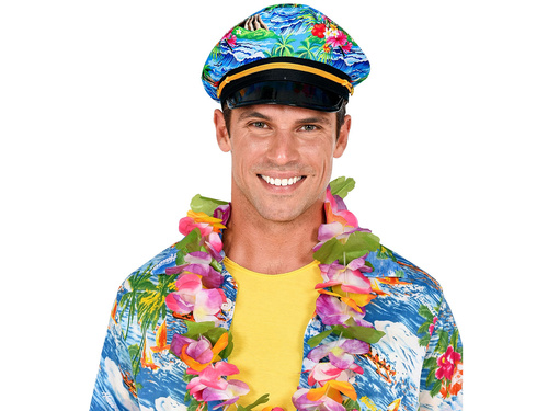 Czapka hawajska Kapitana - 1 szt.