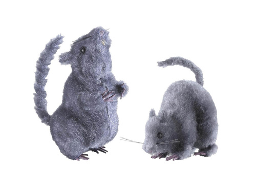 Dekoracja Szczur - 14 cm - 1 szt.