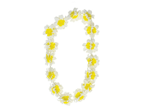 Naszyjnik hawajski - hibiskus - 90 cm - 1 szt.