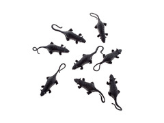 Dekoracja Myszy - 6 cm - 8 szt.