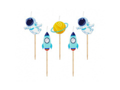 Świeczki pikery Kosmos - 5 szt.