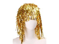 Peruka foliowa złota - 1 szt.