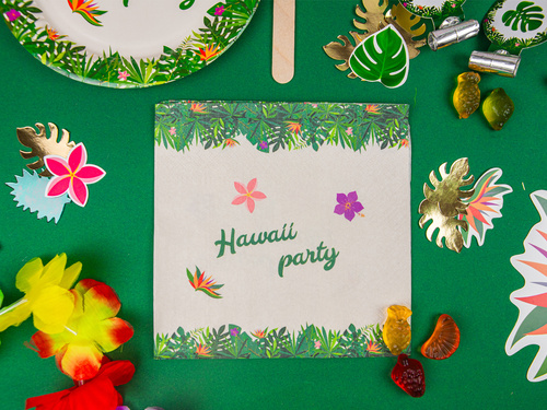 Konfetti kształty Hawaii Party - 24 szt.