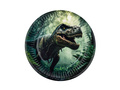 Talerzyki papierowe Dinozaury - 18 cm - 6 szt.