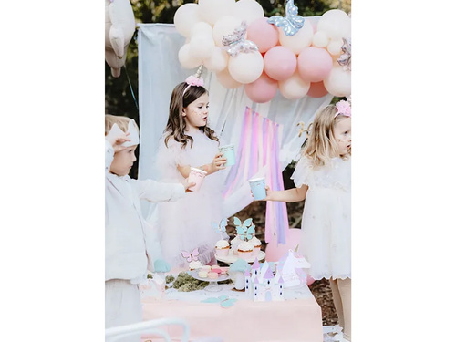 Kubeczki papierowe Kokardki - 220 ml - 6 szt.