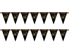 Baner flagi Sparkling na sześćdziesiąte urodziny - 5 m