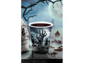 Kubeczki papierowe na Halloween Zombie - 240 ml - 6 szt.