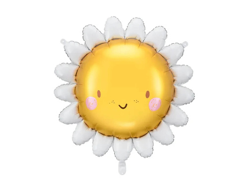 Balon foliowy Uśmiechnięte Słońce - 70 cm - 1 szt.