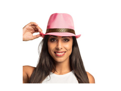 Kapelusz Funky różowy