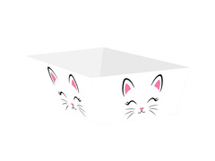 Pudełka na chipsy Kotek - 4 szt.