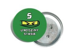 Przypinka personalizowana Ninja - 1 szt.