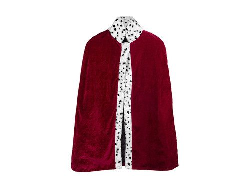 Kostium Peleryna króla bordowa dla dziecka