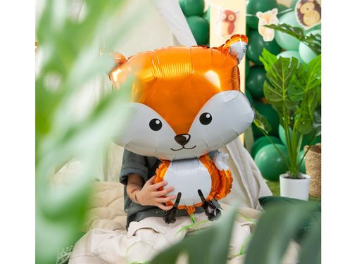 Balon foliowy Lisek - 49 x 68 cm - 1 szt.