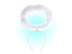 Opaska aureolka biała - 1 szt.