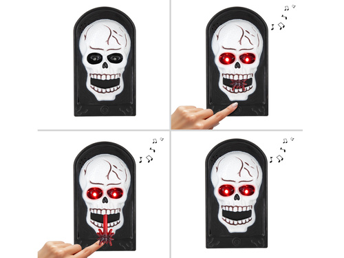 Dekoracja wisząca na drzwi Czacha - 1 szt.