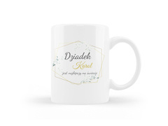 Kubek personalizowany na dzień dziadka - 330ml