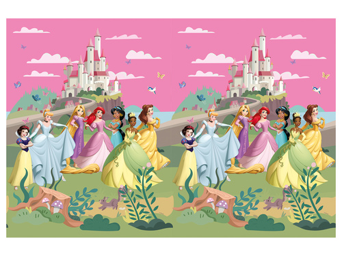 Obrus urodzinowy Princess - Księżniczki - 120 x 180 cm - 1 szt.