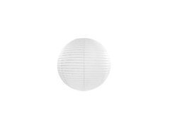 Lampion Kula biały - 20 cm - 1 szt.