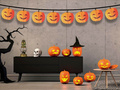 Girlanda Dynia na Halloween - 300 cm - 1 szt.