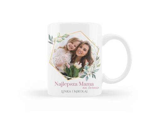 Kubek personalizowany na dzień matki ze zdjęciem - 330ml