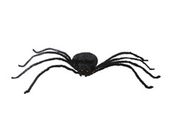Dekoracja Pająk na Halloween - 220 cm - 1 szt.