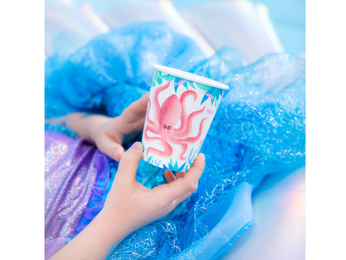 Kubeczki papierowe Ocean - 220 ml - 6 szt.