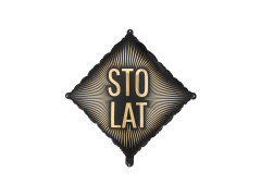 Balon foliowy Sto lat - 46x46 cm - 1 szt.