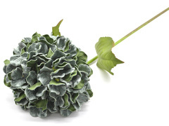 Sztuczny kwiat Hortensja zielona - 80 cm - 1 szt.