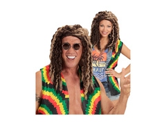 Peruka Rastafarian blond/brąz