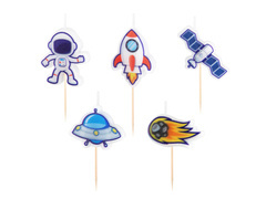 Świeczki pikery Kosmos - 5 szt.