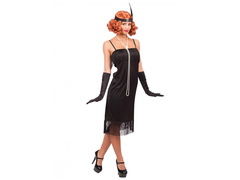 Kostium Charleston czarny