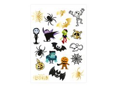 Tatuaże zmywalne Monsters - 19 szt.