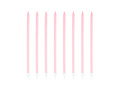 Świeczki urodzinowe długie różowe - 15 cm - 8 szt.