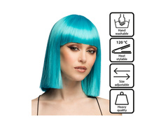 Peruka Djamilla błękitny azur