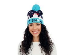 Czapka z pomponem Bałwan - 1 szt.